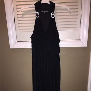 Black cocktail dress